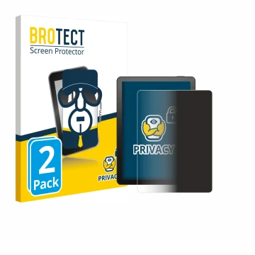 Vorderseite einer Produktverpackung mit dem Markenlogo BROTECT. Daneben ist das Gerät Bigme B6 Color mit dem zugehörigen Displ