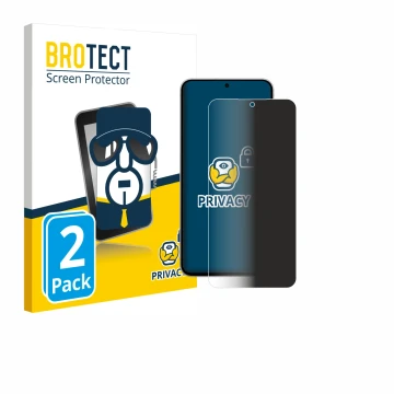 Vorderseite einer Produktverpackung mit dem Markenlogo BROTECT. Daneben ist das Gerät Samsung Galaxy S25 FE Enterprise Edition
