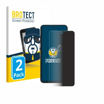 Vorderseite einer Produktverpackung mit dem Markenlogo BROTECT. Daneben ist das Gerät Telekom T Phone 3 Pro mit dem zugehörige