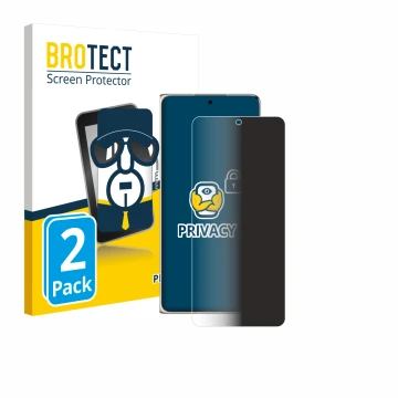 Vorderseite einer Produktverpackung mit dem Markenlogo BROTECT. Daneben ist das Gerät Huawei Mate X7 mit dem zugehörigen Displ
