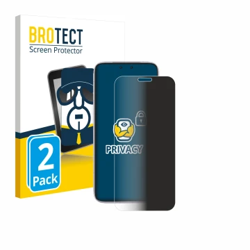 Vorderseite einer Produktverpackung mit dem Markenlogo BROTECT. Daneben ist das Gerät Honor Magic 8 RSR Porsche Design mit dem