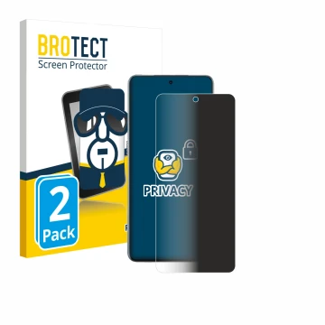 Vorderseite einer Produktverpackung mit dem Markenlogo BROTECT. Daneben ist das Gerät Oppo Find X8s+ mit dem zugehörigen Displ