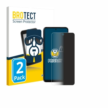 Vorderseite einer Produktverpackung mit dem Markenlogo BROTECT. Daneben ist das Gerät Motorola Moto G17 mit dem zugehörigen Di