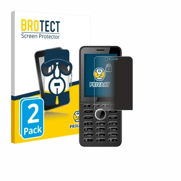 Vorderseite einer Produktverpackung mit dem Markenlogo BROTECT. Daneben ist das Gerät Energizer E288S mit dem zugehörigen Disp