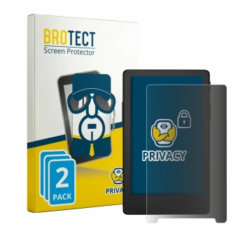 Vorderseite einer Produktverpackung mit dem Markenlogo BROTECT. Daneben ist das Gerät Xteink X4 Classic (X4 V2) mit dem zugehö