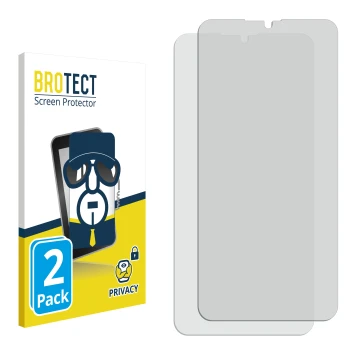 Vorderseite einer Produktverpackung mit dem Markenlogo BROTECT. Daneben ist der zugehörige Displayschutz.
