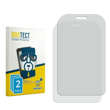 Vorderseite einer Produktverpackung mit dem Markenlogo BROTECT. Daneben ist der zugehörige Displayschutz.