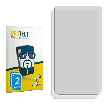 Vorderseite einer Produktverpackung mit dem Markenlogo BROTECT. Daneben ist der zugehörige Displayschutz.
