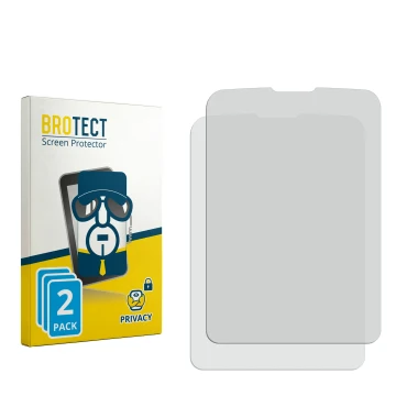Vorderseite einer Produktverpackung mit dem Markenlogo BROTECT. Daneben ist der zugehörige Displayschutz.