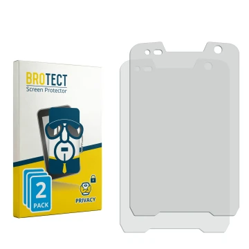 Vorderseite einer Produktverpackung mit dem Markenlogo BROTECT. Daneben ist der zugehörige Displayschutz.
