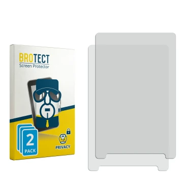 Vorderseite einer Produktverpackung mit dem Markenlogo BROTECT. Daneben ist der zugehörige Displayschutz.