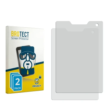 Vorderseite einer Produktverpackung mit dem Markenlogo BROTECT. Daneben ist der zugehörige Displayschutz.