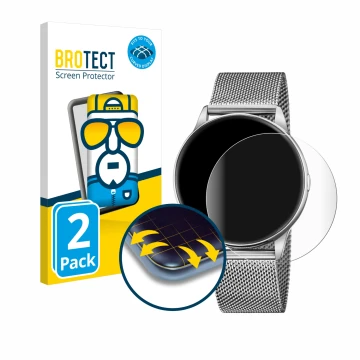 Vorderseite einer Produktverpackung mit dem Markenlogo BROTECT. Daneben ist das Gerät Lotus Smartime 50000/1 mit dem zugehörig