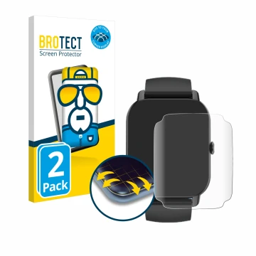 Vorderseite einer Produktverpackung mit dem Markenlogo BROTECT. Daneben ist das Gerät Aptkdoe P66D 1.85