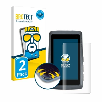 Vorderseite einer Produktverpackung mit dem Markenlogo BROTECT. Daneben ist das Gerät Sigma ROX 12.1 EVO mit dem zugehörigen D