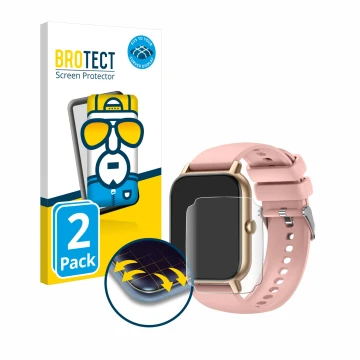 Vorderseite einer Produktverpackung mit dem Markenlogo BROTECT. Daneben ist das Gerät Nerunsa P66 1.85