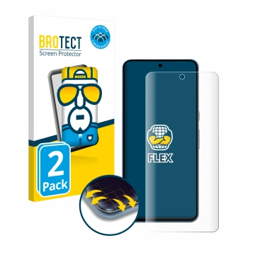 Vorderseite einer Produktverpackung mit dem Markenlogo BROTECT. Daneben ist das Gerät Google Pixel 8 Pro mit dem zugehörigen D