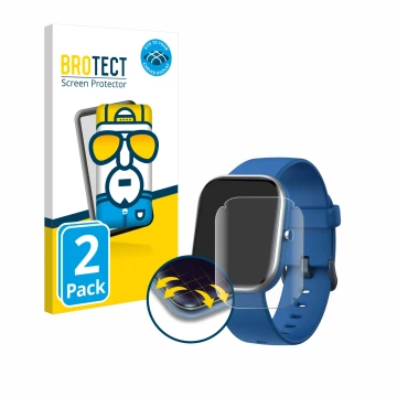 Vorderseite einer Produktverpackung mit dem Markenlogo BROTECT. Daneben ist das Gerät Slothcloud H97 mit dem zugehörigen Displ