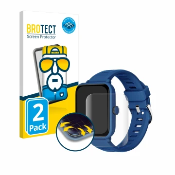 Vorderseite einer Produktverpackung mit dem Markenlogo BROTECT. Daneben ist das Gerät Biggerfive BW01 1.5