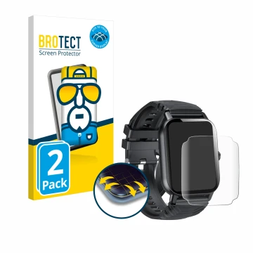 Vorderseite einer Produktverpackung mit dem Markenlogo BROTECT. Daneben ist das Gerät Ddidbi P66D 1.85