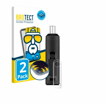 Vorderseite einer Produktverpackung mit dem Markenlogo BROTECT. Daneben ist das Gerät Norddampf Relict mit dem zugehörigen Dis