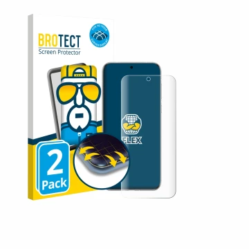 Vorderseite einer Produktverpackung mit dem Markenlogo BROTECT. Daneben ist das Gerät Huawei Pura 70 Pro mit dem zugehörigen D