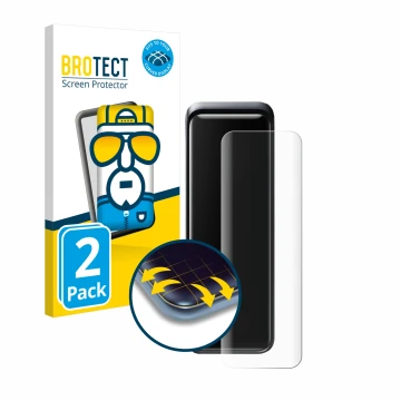 Vorderseite einer Produktverpackung mit dem Markenlogo BROTECT. Daneben ist das Gerät Anker Prime 27650 mit dem zugehörigen Di