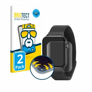 Vorderseite einer Produktverpackung mit dem Markenlogo BROTECT. Daneben ist das Gerät Reflex Active Series 30 AMOLED mit dem z