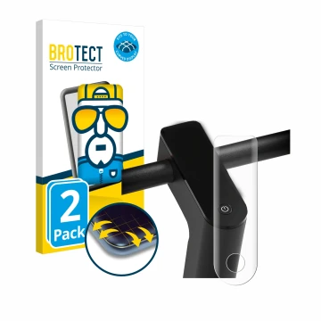 Vorderseite einer Produktverpackung mit dem Markenlogo BROTECT. Daneben ist das Gerät Xiaomi Mi 4 Pro (2. Gen.) mit dem zugehö