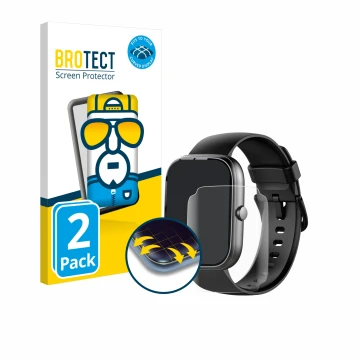 Vorderseite einer Produktverpackung mit dem Markenlogo BROTECT. Daneben ist das Gerät Uaue T60 1.91