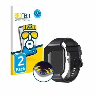 Vorderseite einer Produktverpackung mit dem Markenlogo BROTECT. Daneben ist das Gerät CASCHO P98 1.96