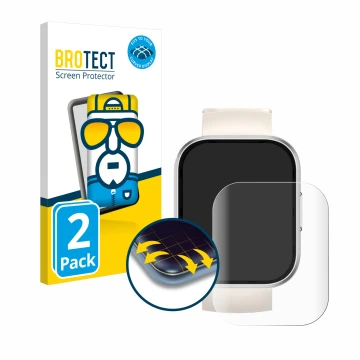 Vorderseite einer Produktverpackung mit dem Markenlogo BROTECT. Daneben ist das Gerät Oukitel BT103 1.91