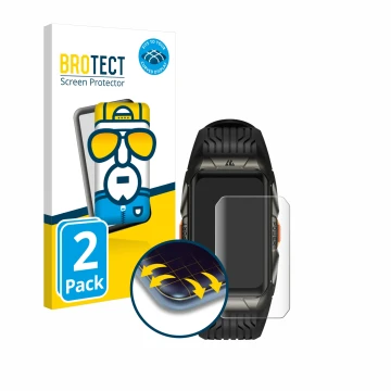 Vorderseite einer Produktverpackung mit dem Markenlogo BROTECT. Daneben ist das Gerät Kospet Tank X2 Ultra mit dem zugehörigen
