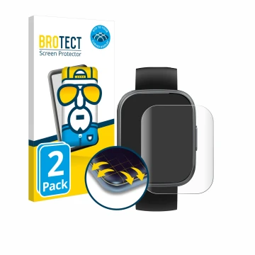 Vorderseite einer Produktverpackung mit dem Markenlogo BROTECT. Daneben ist das Gerät Puqo T80 1.95