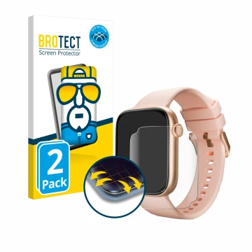 Vorderseite einer Produktverpackung mit dem Markenlogo BROTECT. Daneben ist das Gerät Maoo ProWatch 1.85