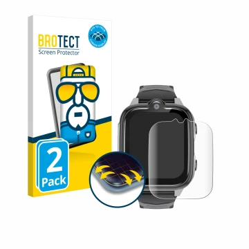 Vorderseite einer Produktverpackung mit dem Markenlogo BROTECT. Daneben ist das Gerät Blackview Z10 1.83