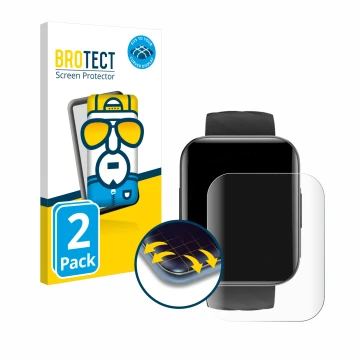 Vorderseite einer Produktverpackung mit dem Markenlogo BROTECT. Daneben ist das Gerät Dakofied D1 mit dem zugehörigen Displays
