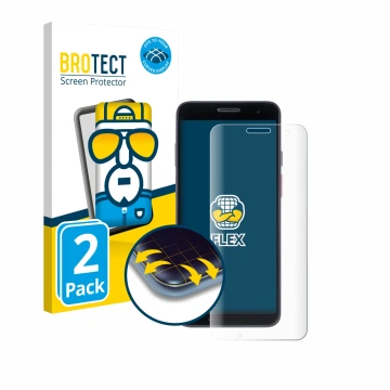 Vorderseite einer Produktverpackung mit dem Markenlogo BROTECT. Daneben ist das Gerät Honeywell CT37 mit dem zugehörigen Displ