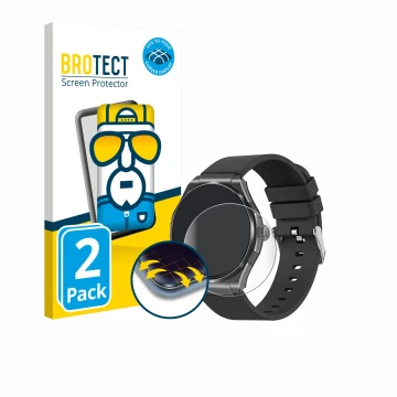 Vorderseite einer Produktverpackung mit dem Markenlogo BROTECT. Daneben ist das Gerät Knauermann Pro 3 2024 (rund) mit dem zug