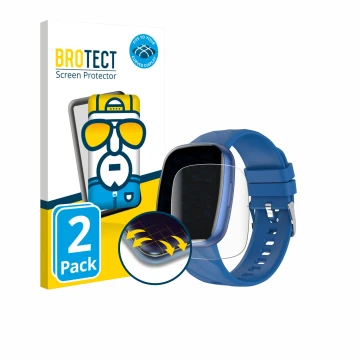Vorderseite einer Produktverpackung mit dem Markenlogo BROTECT. Daneben ist das Gerät CATGIFF S60K mit dem zugehörigen Display