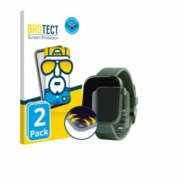 Vorderseite einer Produktverpackung mit dem Markenlogo BROTECT. Daneben ist das Gerät Reflex Active SERIES 40 1.85