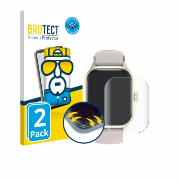 Vorderseite einer Produktverpackung mit dem Markenlogo BROTECT. Daneben ist das Gerät LAOYABB QS07 2.01