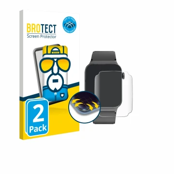 Vorderseite einer Produktverpackung mit dem Markenlogo BROTECT. Daneben ist das Gerät STECEi T50S 1.85
