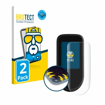 Vorderseite einer Produktverpackung mit dem Markenlogo BROTECT. Daneben ist das Gerät Segway Ninebot F3 Pro D mit dem zugehöri