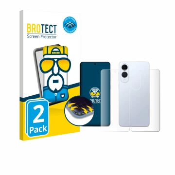 Vorderseite einer Produktverpackung mit dem Markenlogo BROTECT. Daneben ist das Gerät Samsung Galaxy S25 Edge (Display+Rücksei