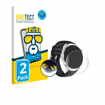 Vorderseite einer Produktverpackung mit dem Markenlogo BROTECT. Daneben ist das Gerät Knauermann Pro 4 2026 mit dem zugehörige