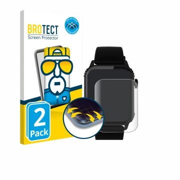 Vorderseite einer Produktverpackung mit dem Markenlogo BROTECT. Daneben ist das Gerät TRAUSI TG08 1.83
