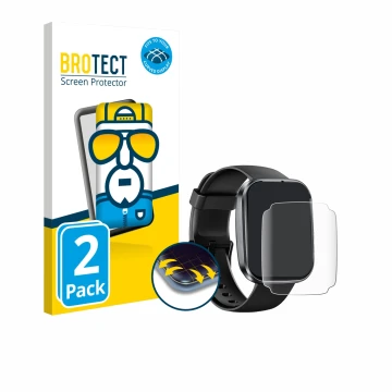 Vorderseite einer Produktverpackung mit dem Markenlogo BROTECT. Daneben ist das Gerät Uaue T70-AI 1.91