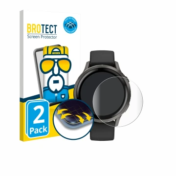 Vorderseite einer Produktverpackung mit dem Markenlogo BROTECT. Daneben ist das Gerät Garmin Venu 4 (41 mm) mit dem zugehörige