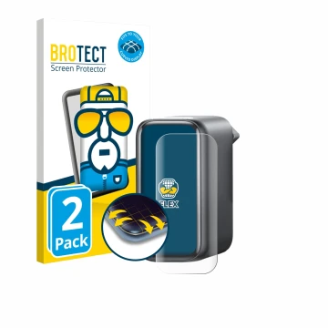 Vorderseite einer Produktverpackung mit dem Markenlogo BROTECT. Daneben ist das Gerät Anker A2697 140W mit dem zugehörigen Dis